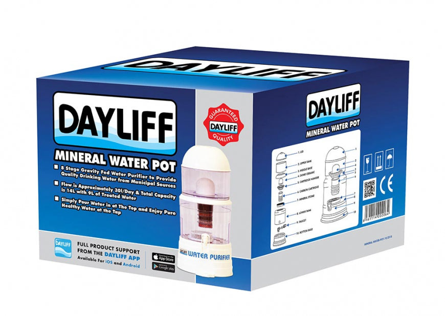 DAYLIFF MINERAL WATER POT